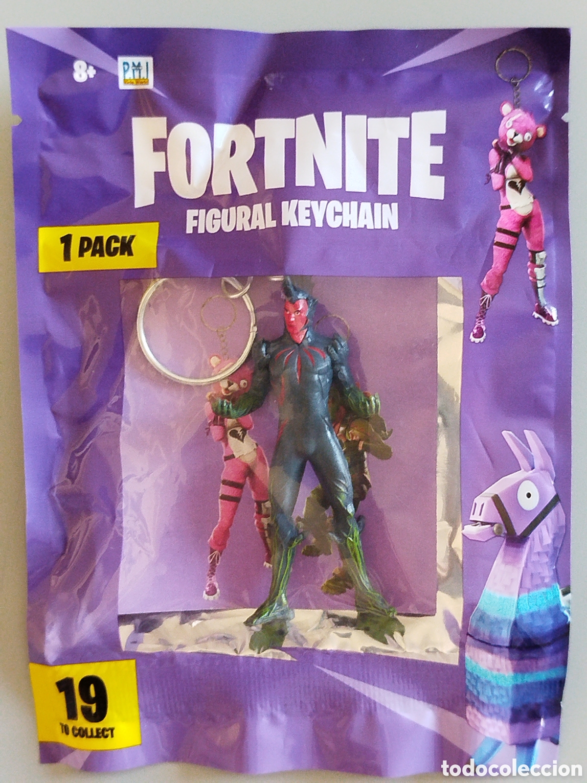 Figuras de Goma y PVC: FIGURA LLAVERO FORTNITE LEGENDARY SOBRE NUEVO