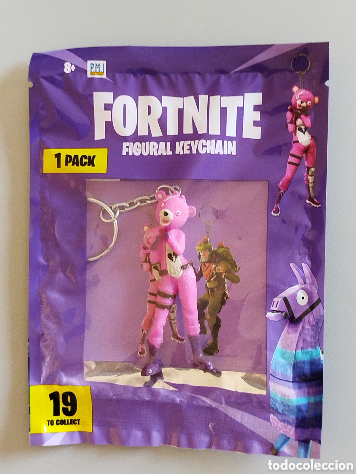Figuras de Goma y PVC: FIGURA LLAVERO FORTNITE LEGENDARY SOBRE NUEVO
