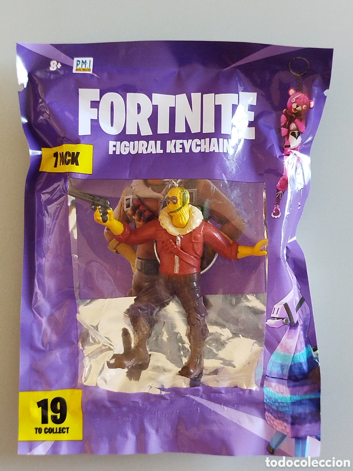 Figuras de Goma y PVC: FIGURA LLAVERO FORTNITE LEGENDARY SOBRE NUEVO