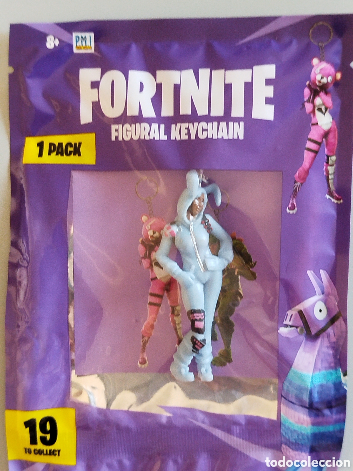 Figuras de Goma y PVC: FIGURA LLAVERO FORTNITE EPIC SOBRE NUEVO
