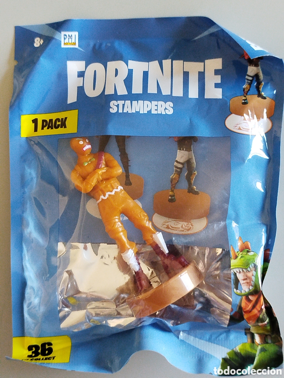 Figuras de Goma y PVC: FIGURA SELLO FORTNITE STAMPERS EPIC SOBRE NUEVO
