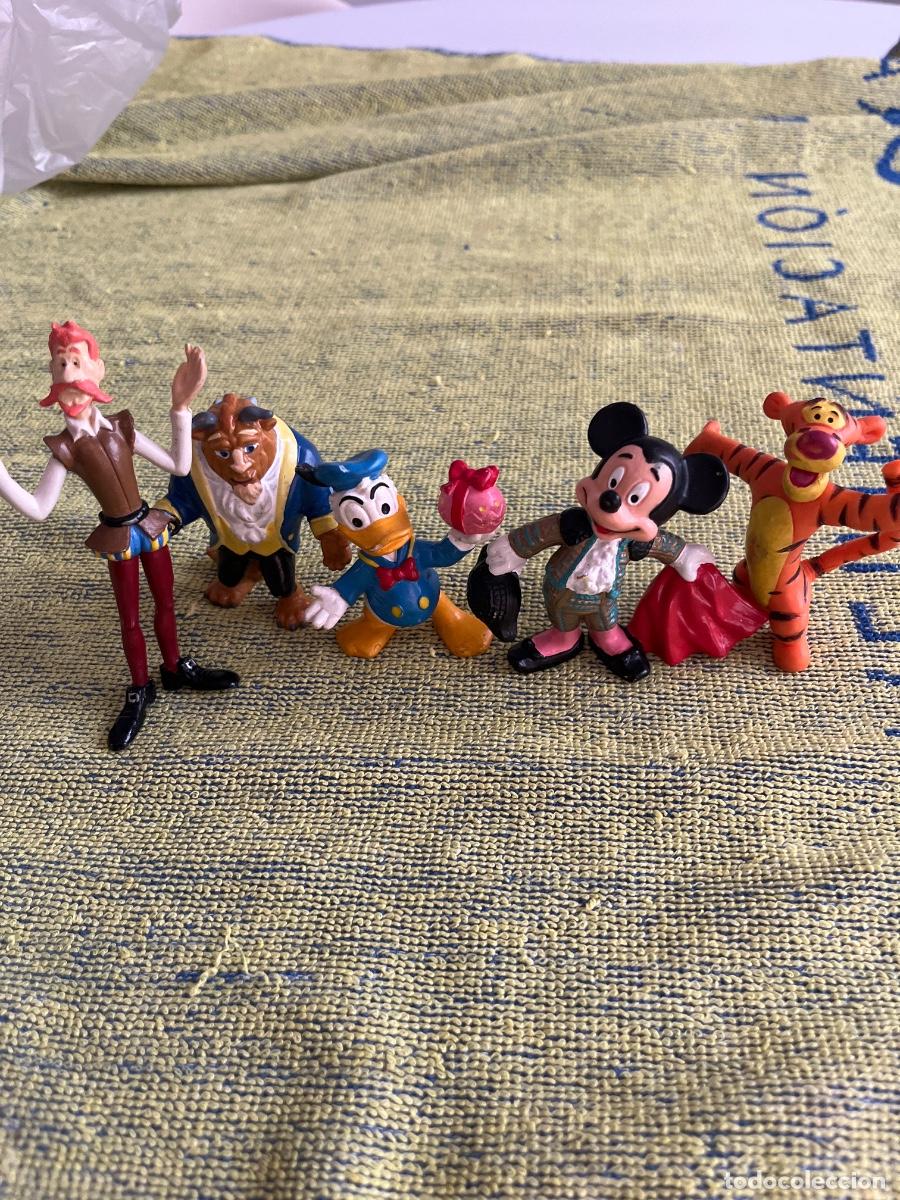Rubber and PVC Figures: Lote antiguo de mu&ntilde;ecos de goma .
