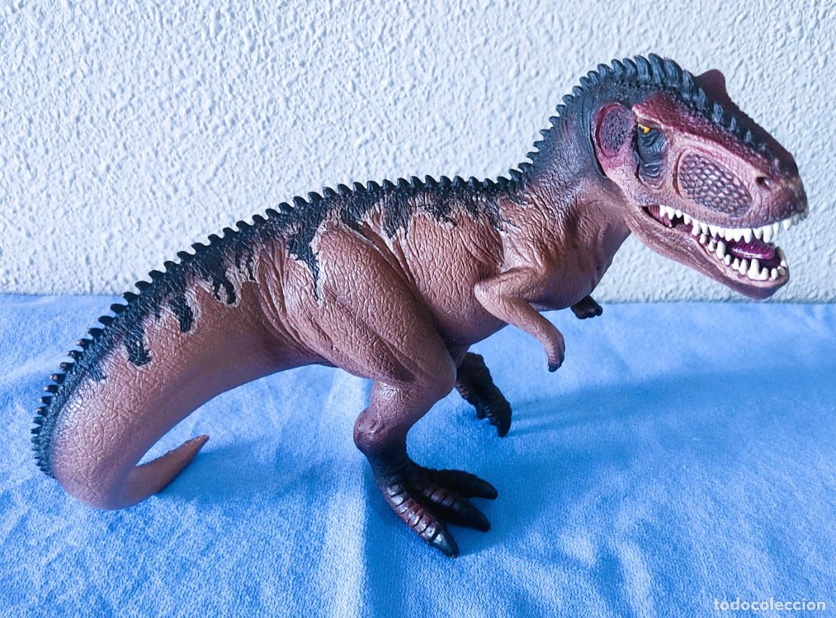 Figuras de Goma y PVC: DINOSAURIO MACIZO DE LA MARCA SCHLEICH ARTICULA LA MANDIBULA EN EXCELENTE ESTADO