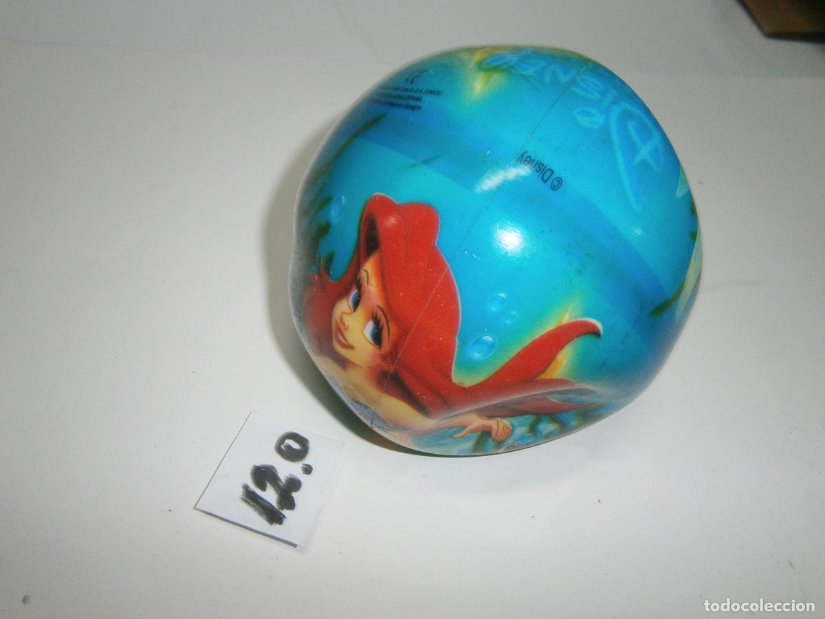 Figuras de Goma y PVC: ANTIGUA PELOTA LA SIRENITA DE DISNEY