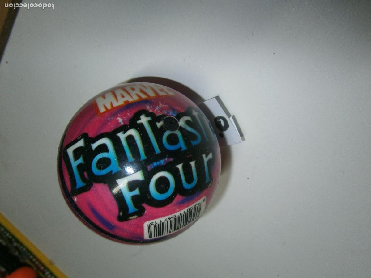 Figuras de Goma y PVC: ANTIGUA PELOTA LOS CUATRO FANTASTICOS