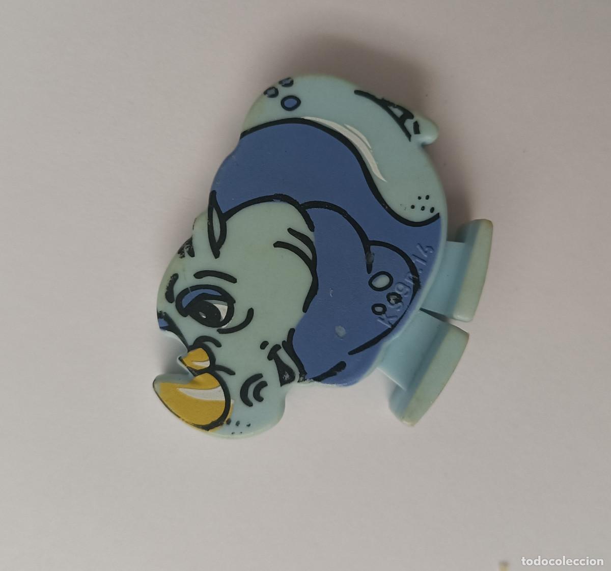 Figuras de Goma Kinder: kinder rinoceronte a&ntilde;os 90 antiguo animal animalito