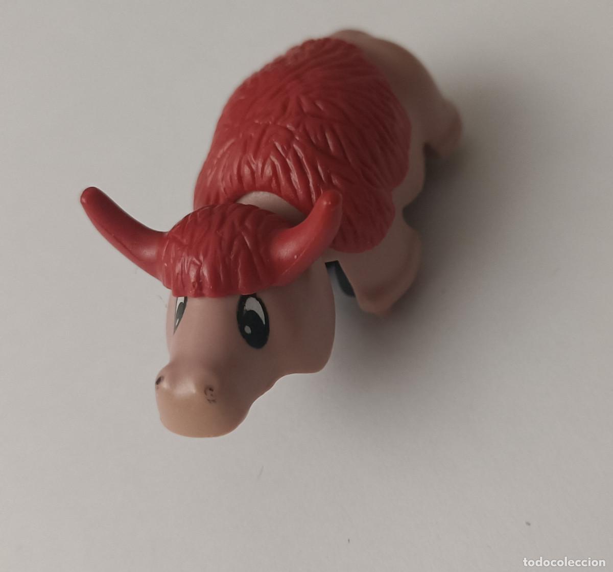 Figuras de Goma Kinder: kinder k98 98 bufalo animal montable a&ntilde;os 90 mu&ntilde;eco figura figurita mu&ntilde;equito