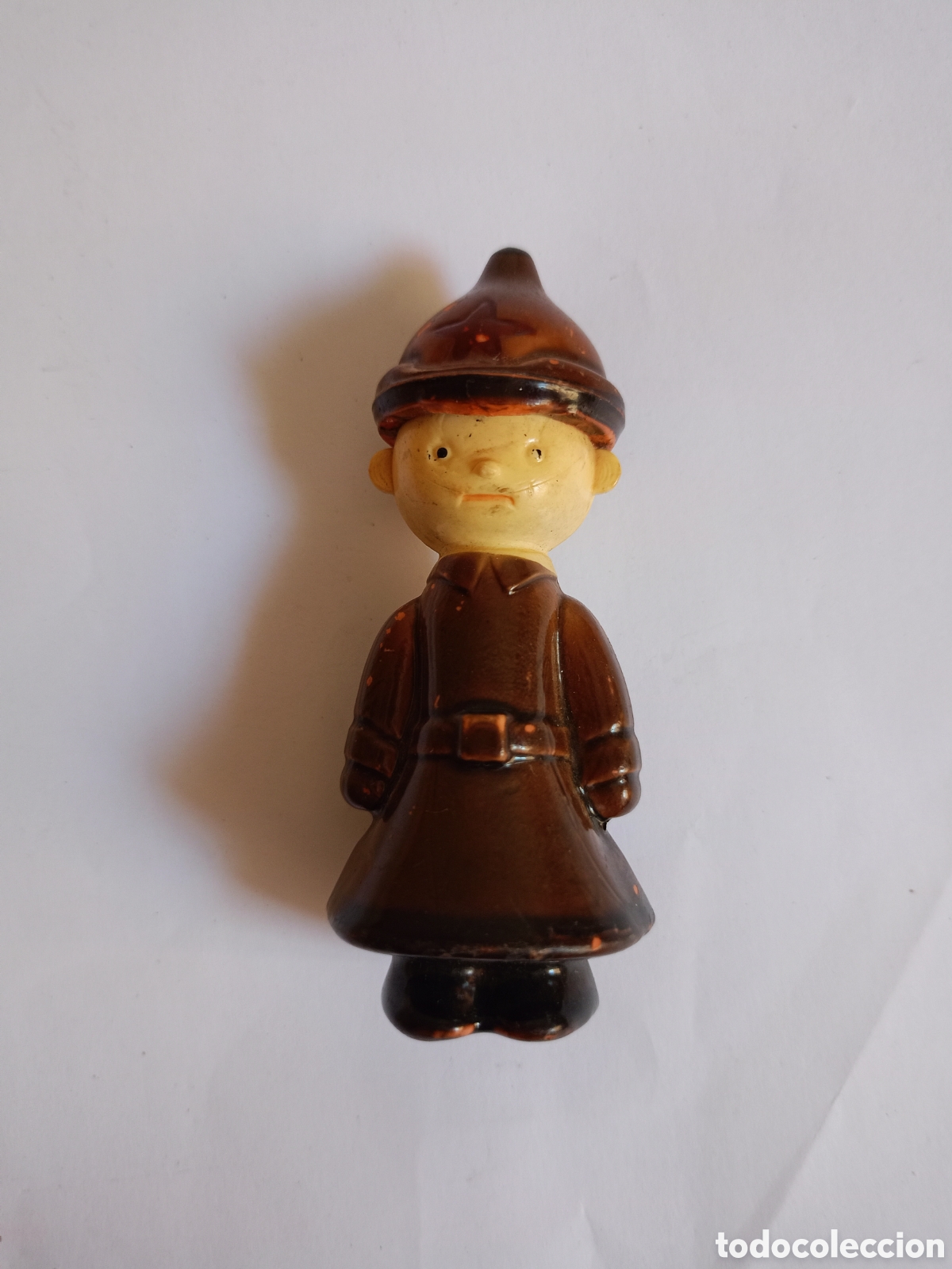 Rubber and PVC Figures: Antiguo mu&ntilde;eco soldado URSS uni&oacute;n sovi&eacute;tica pl&aacute;stico duro raro dif&iacute;cil a&ntilde;os 70