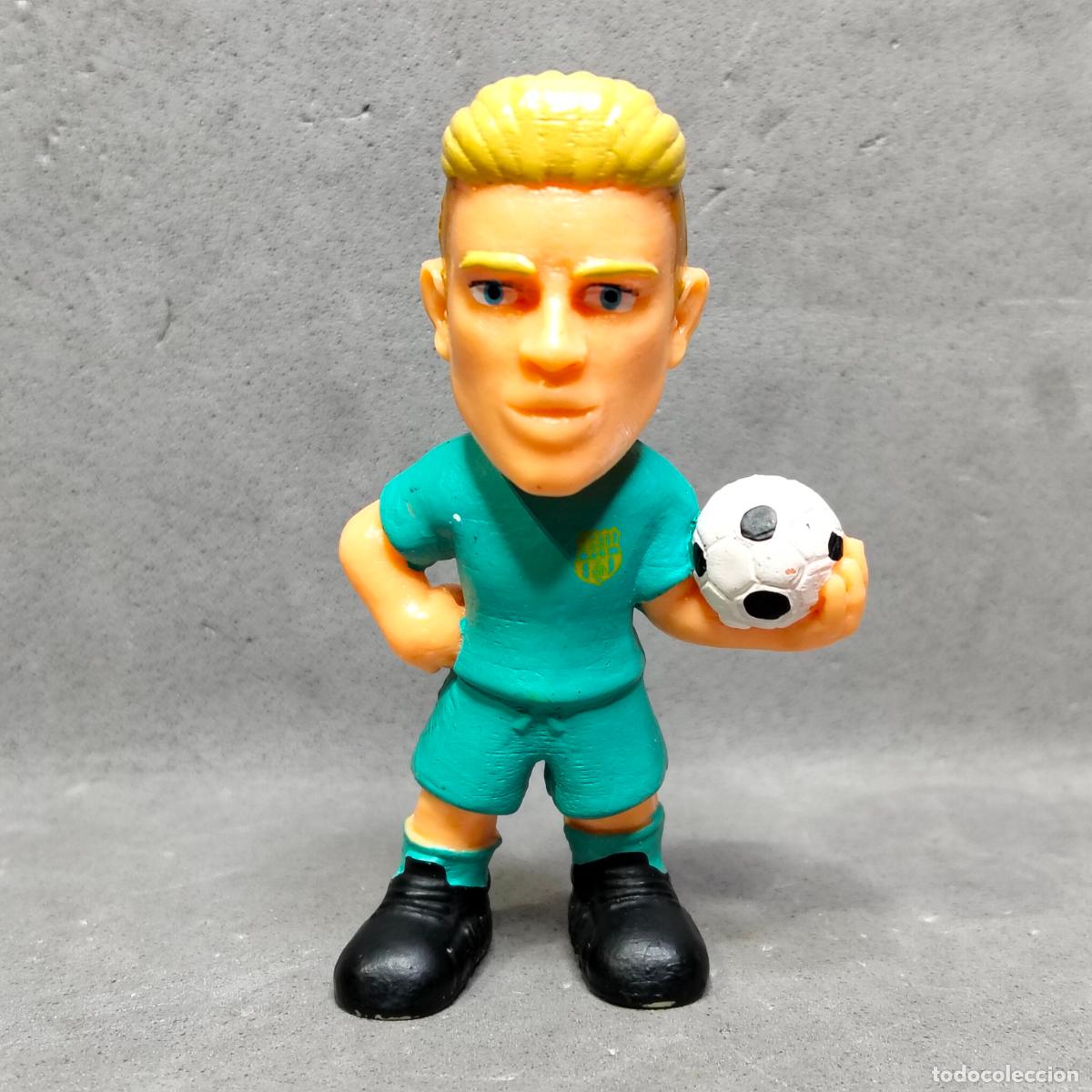 Figuras de Goma y PVC: Marc-Andr&eacute; Ter Stegen, portero futbolista jugador n&uacute;mero 1 del F&uacute;tbol Club Barcelona, FCB, Comansi