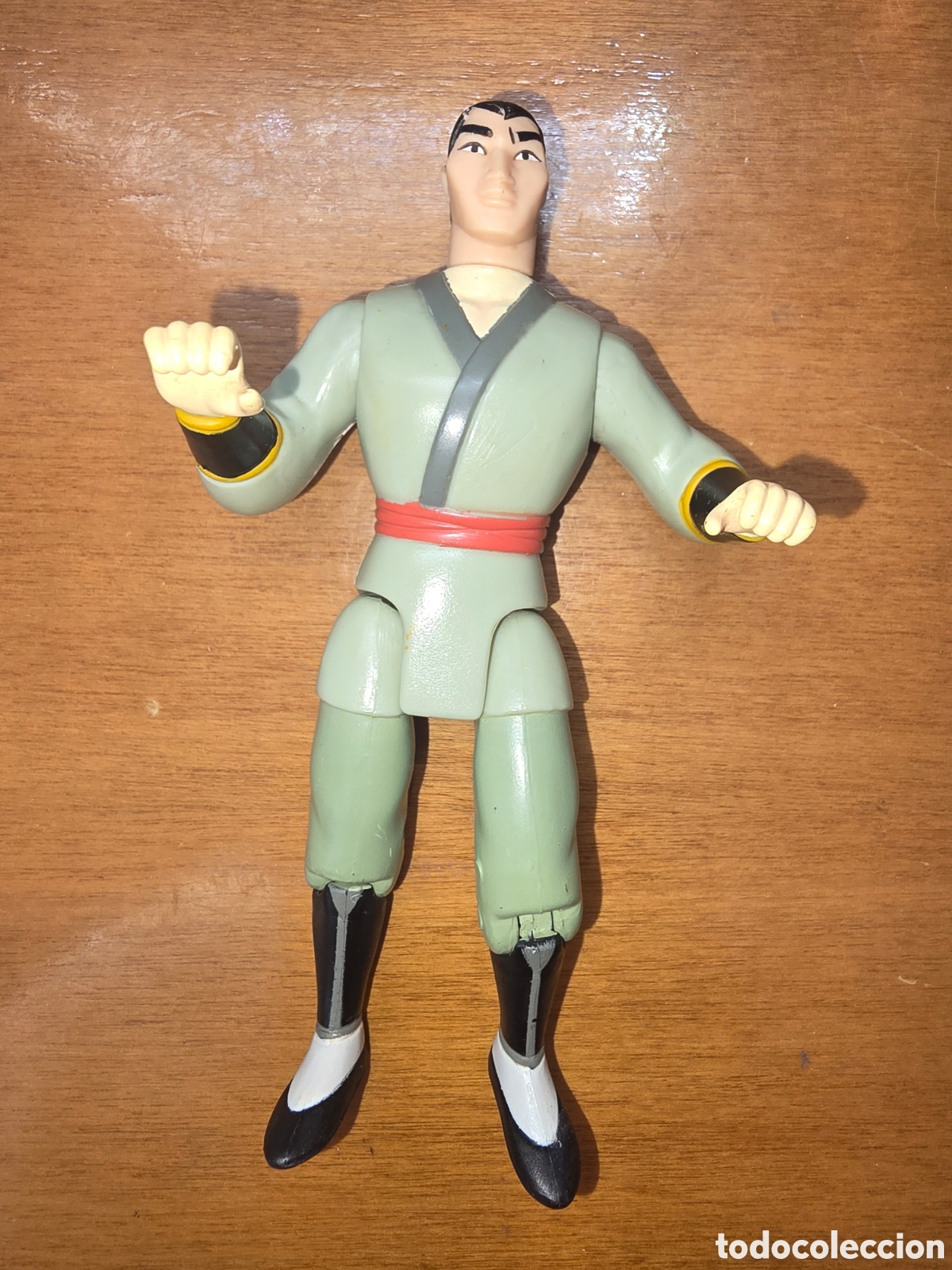 Figuras de Goma y PVC: Figura articulada Mulan Disney mu&ntilde;eco dibujos animados guerrero desconozco si Burguer o McDonald's