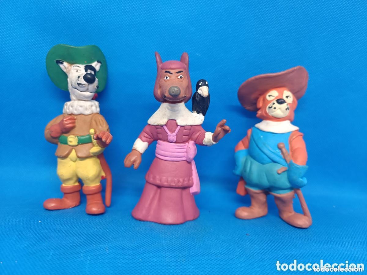 Figuras de Goma y PVC: Figuras PVC El retorno de Dartacan y los tres Mosqueperros Conde Bonguau Richelieu Widimer Star Toys