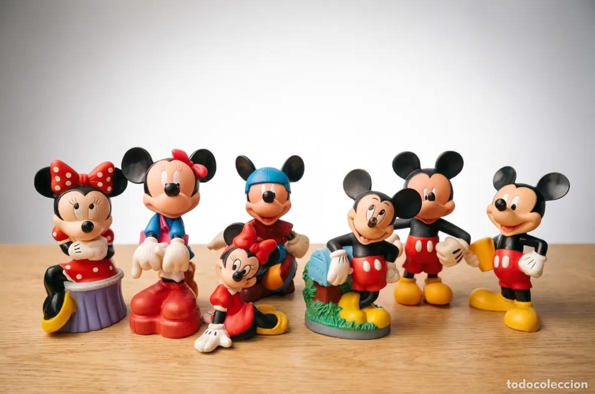 Figuras de Goma y PVC: Disney - Mickey Mouse - 7 - Mickey y Minnie (conjunto de figuras)