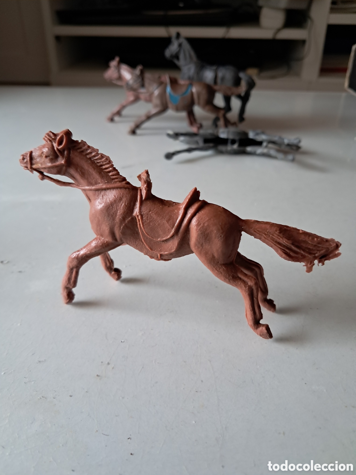 Figuras de goma y PVC: LOTE DE CABALLOS, PECH , REAMSA... - Foto 8