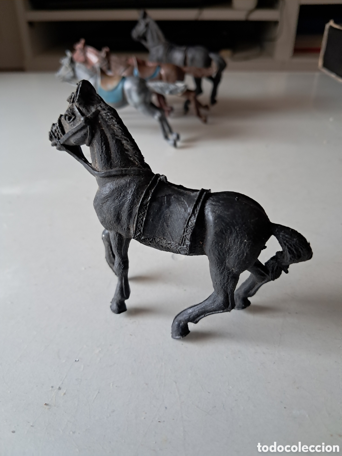 Figuras de goma y PVC: LOTE DE CABALLOS, PECH , REAMSA... - Foto 9