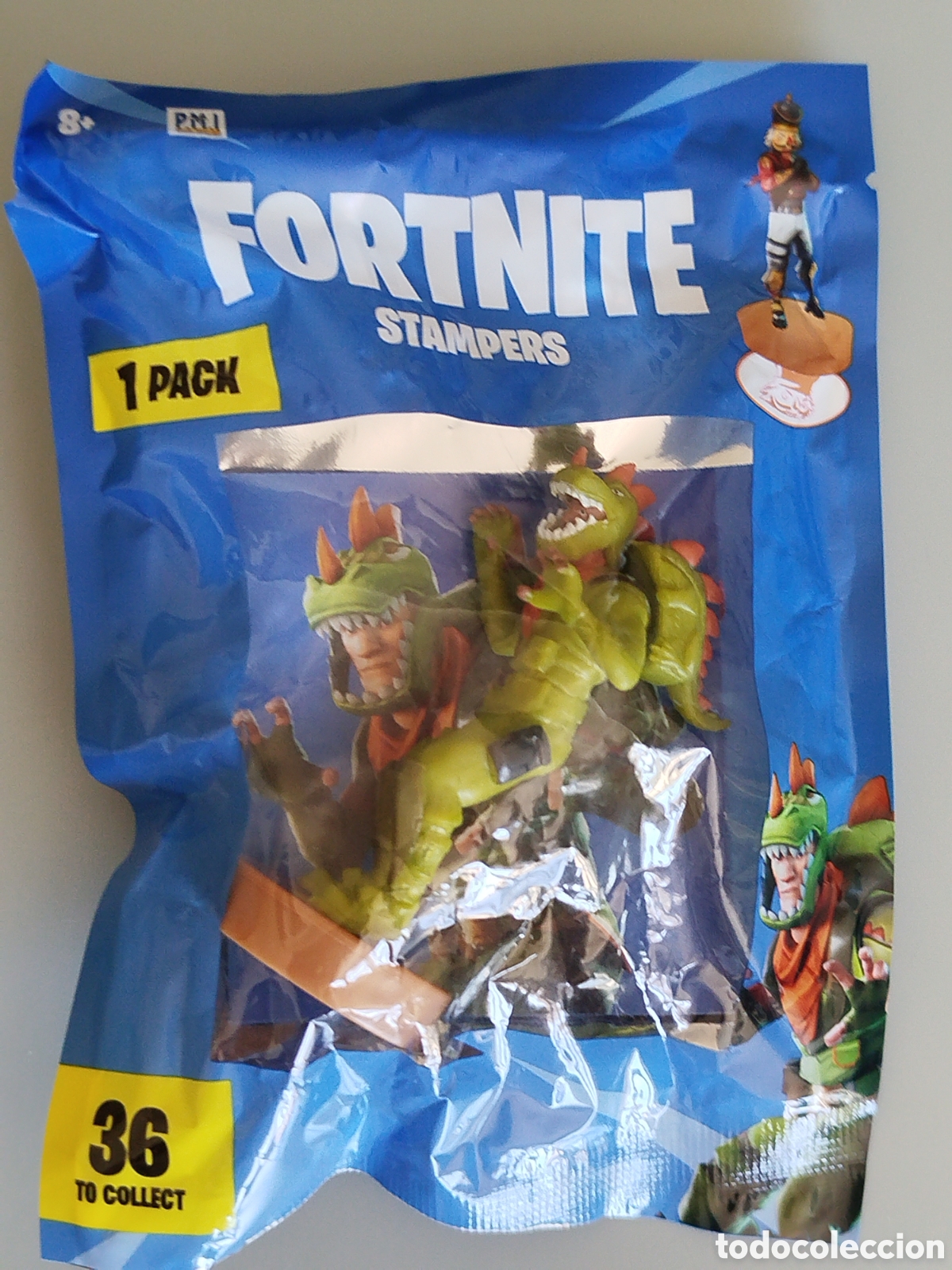 Figuras de Goma y PVC: FIGURA SELLO FORTNITE STAMPERS LEGENDARY SOBRE NUEVO