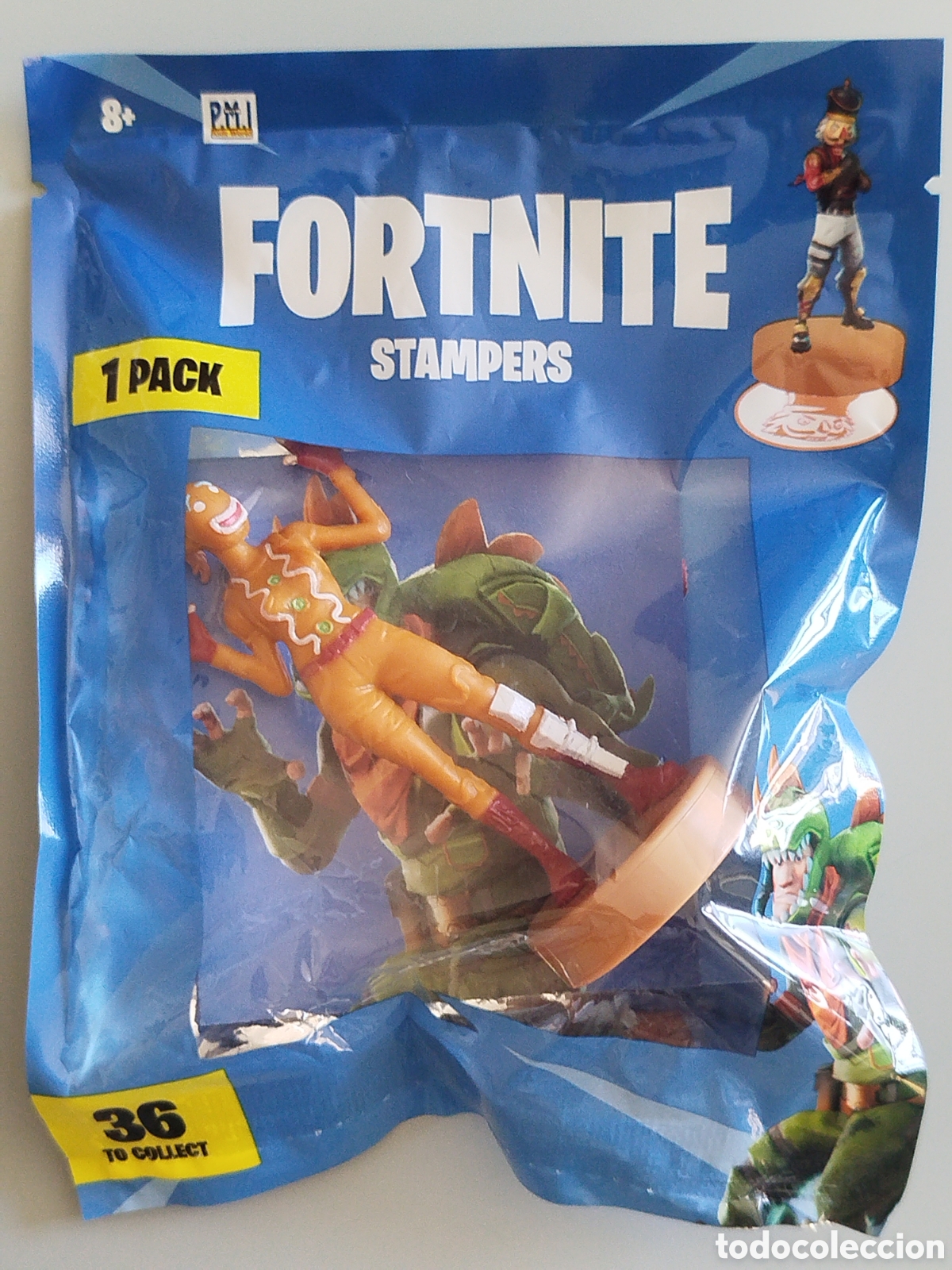 Figuras de Goma y PVC: FIGURA SELLO FORTNITE STAMPERS EPIC SOBRE NUEVO