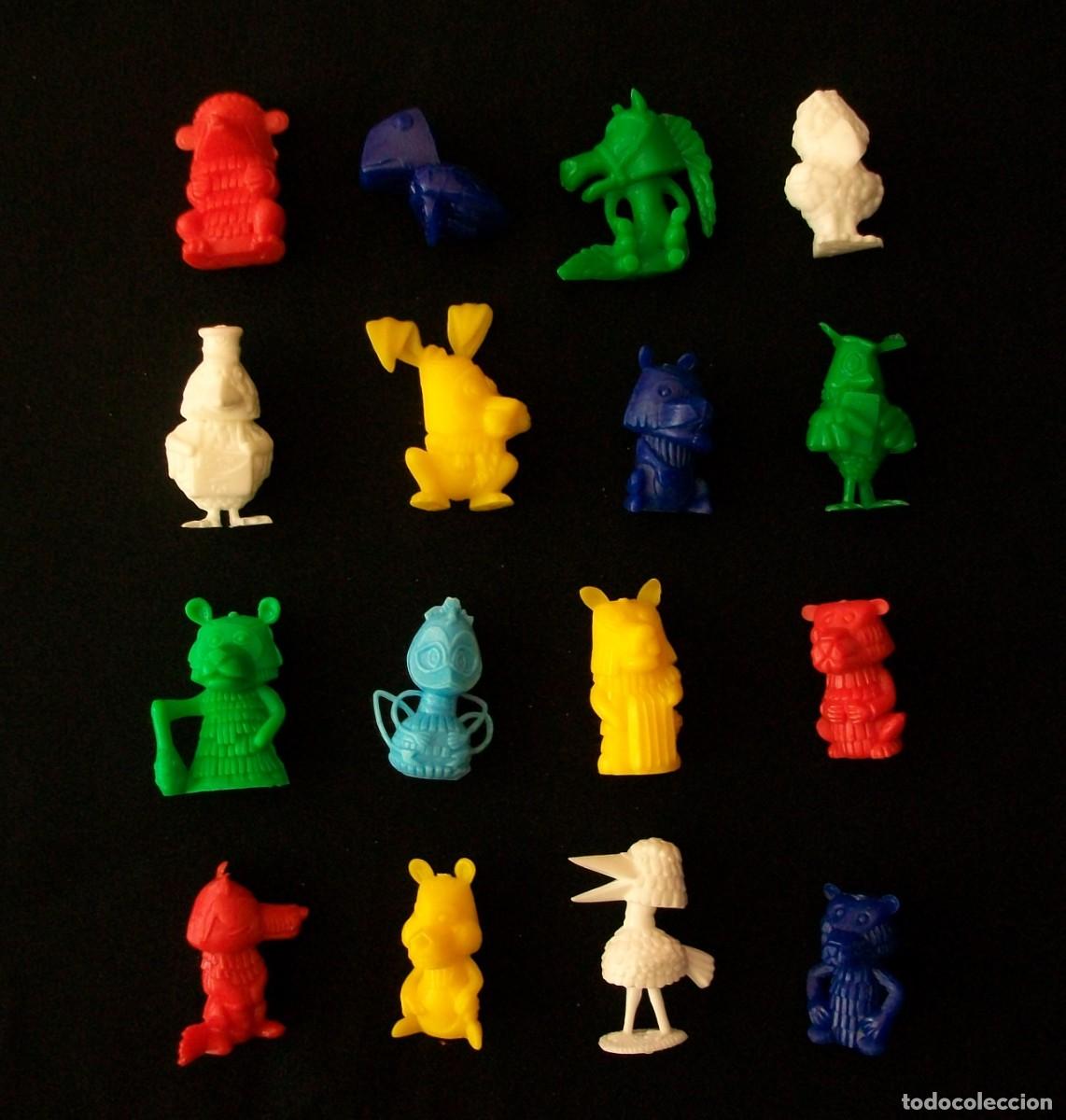 Figuras de Goma y PVC: DUNKIN / CR&Oacute;NICAS DE FABULANDIA / Serie completa
