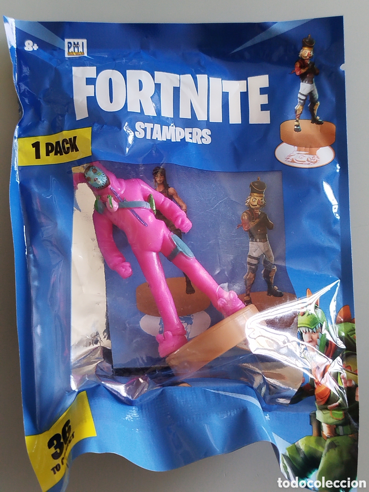 Figuras de Goma y PVC: FIGURA SELLO FORTNITE STAMPERS EPIC SOBRE NUEVO