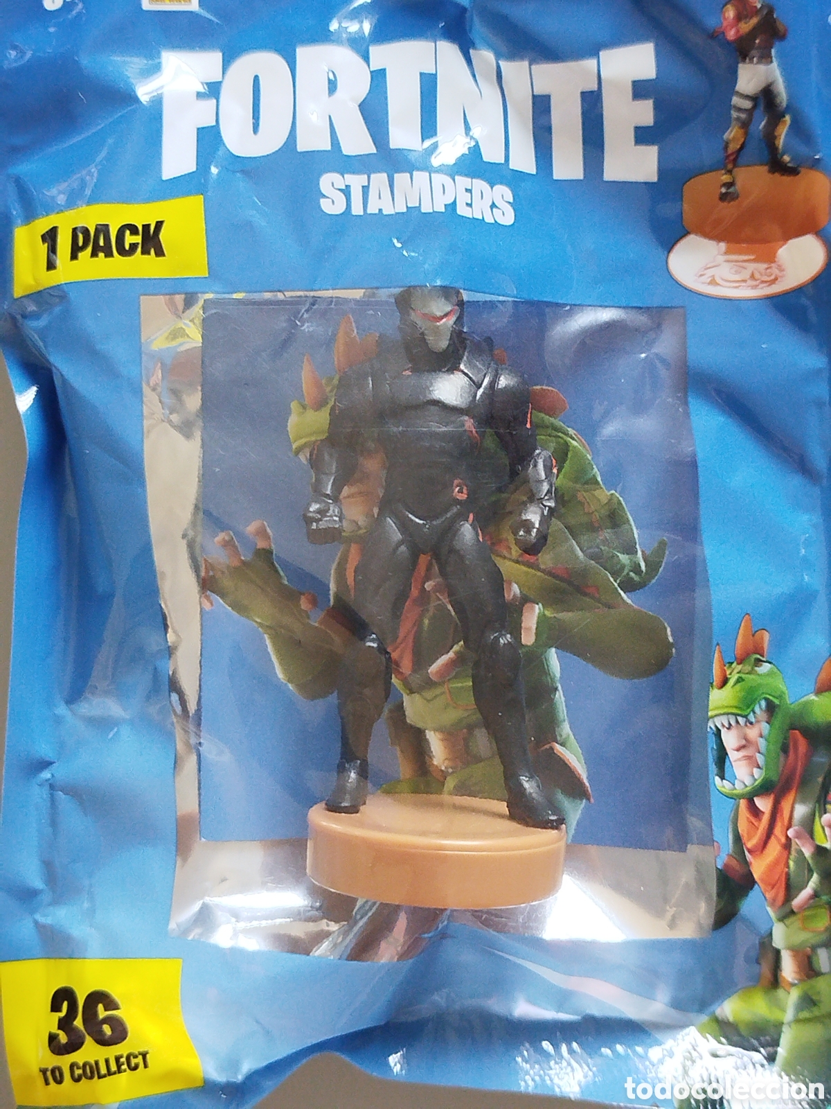 Figuras de Goma y PVC: FIGURA SELLO FORTNITE STAMPERS LEGENDARY SOBRE NUEVO