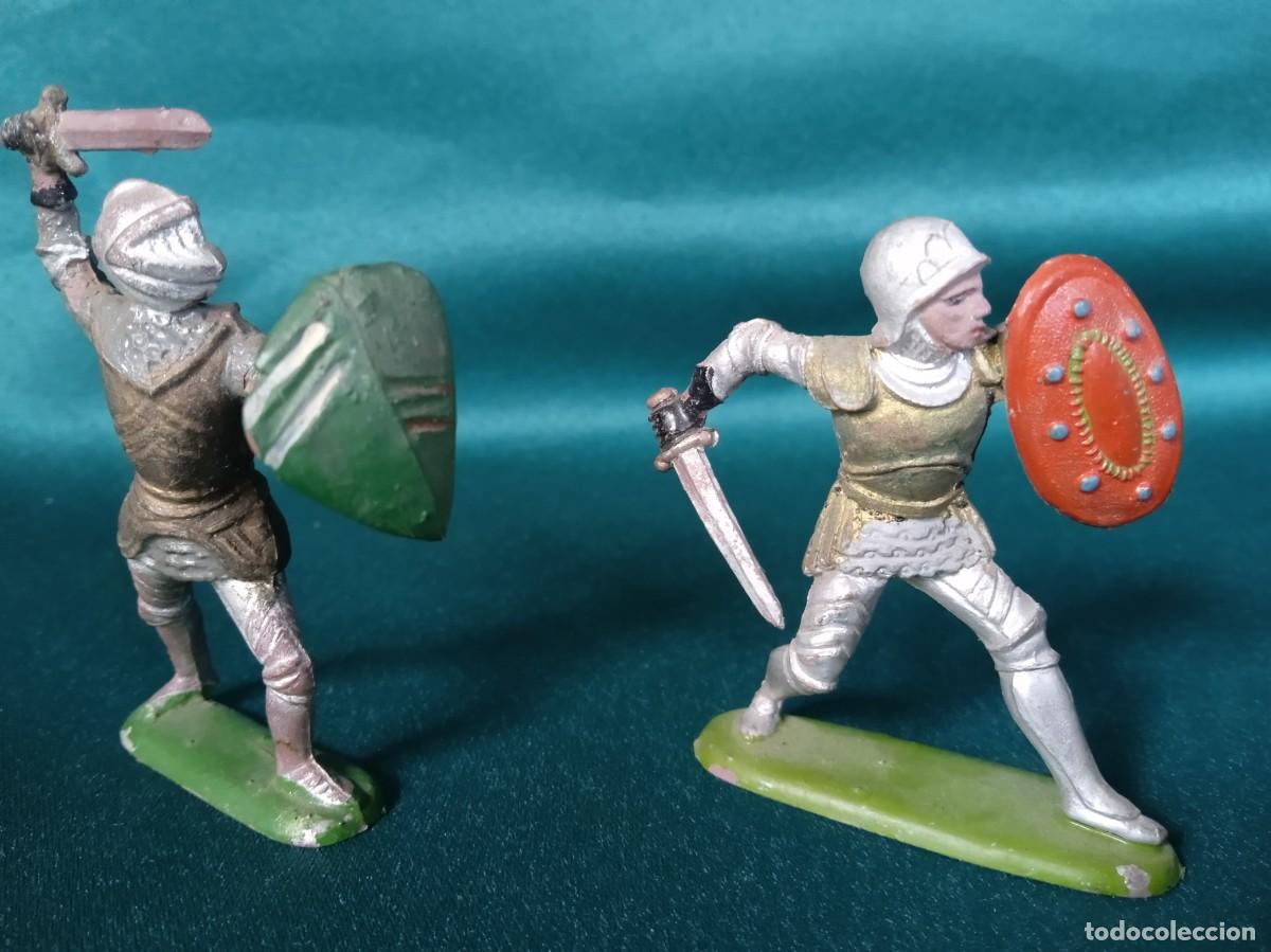 Figuras de Goma y PVC: Figuras Serie Torneo MEDIEVAL: de REAMSA.