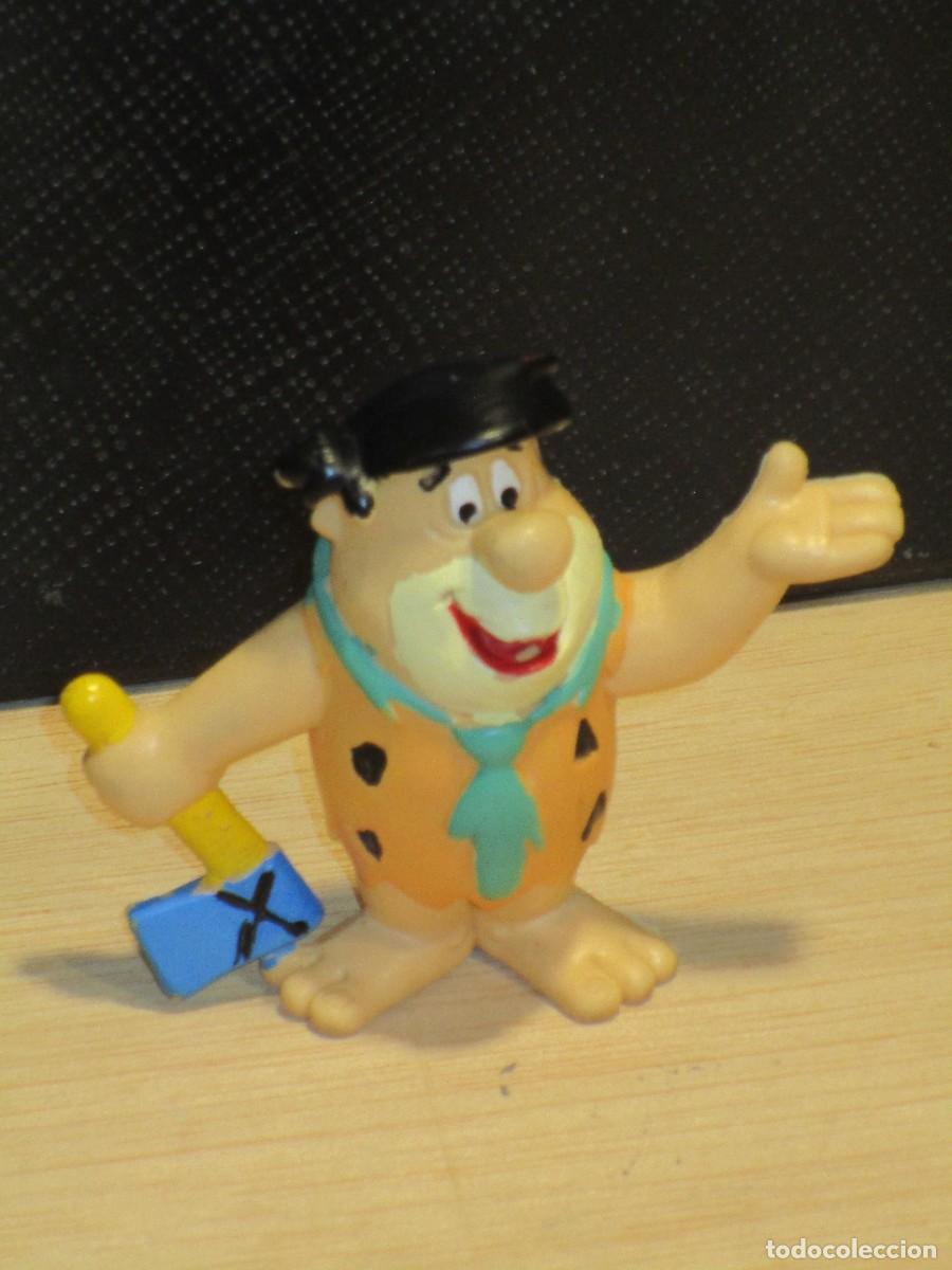 Rubber and PVC Figures: FIGURA PEDRO PICAPIEDRA - MINILAND ORIGINAL 1990