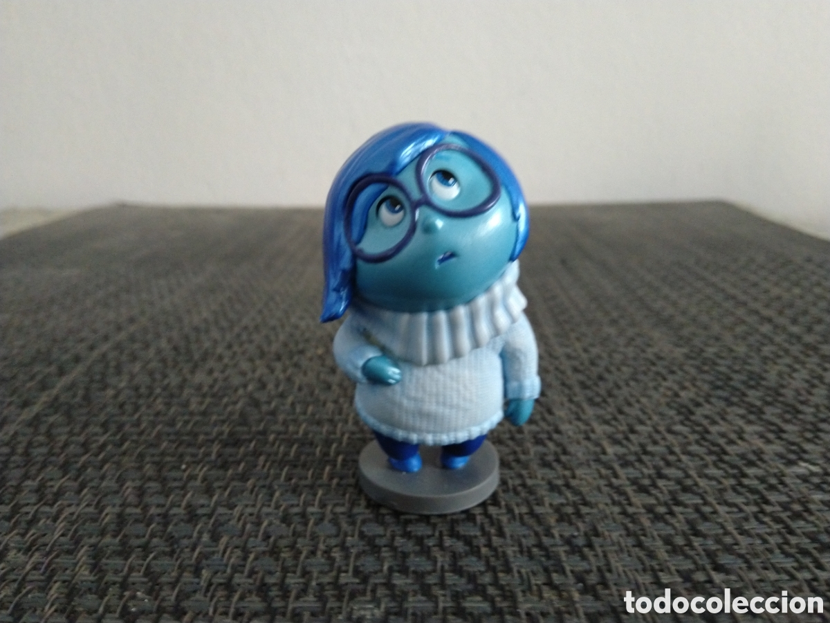 Figuras de Goma y PVC: FIGURA TRISTEZA DEL REVES &copy;DISNEY DIBUJOS ANIMADOS WALT DISNEY PIXAR ORIGINAL