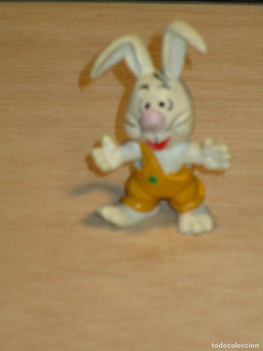 Rubber and PVC Figures: Conejo -Benny Bunny - 1984 Alicia en el pa&iacute;s de las Maravillas LEASTDODO