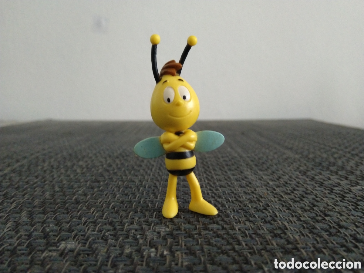 Gummi- und PVC-Figuren: FIGURA PVC ABEJA MAYA SERIE TV TELEVISION DIBUJOS ANIMADOS A&Ntilde;OS 80 WILLI WILLIE WILLY