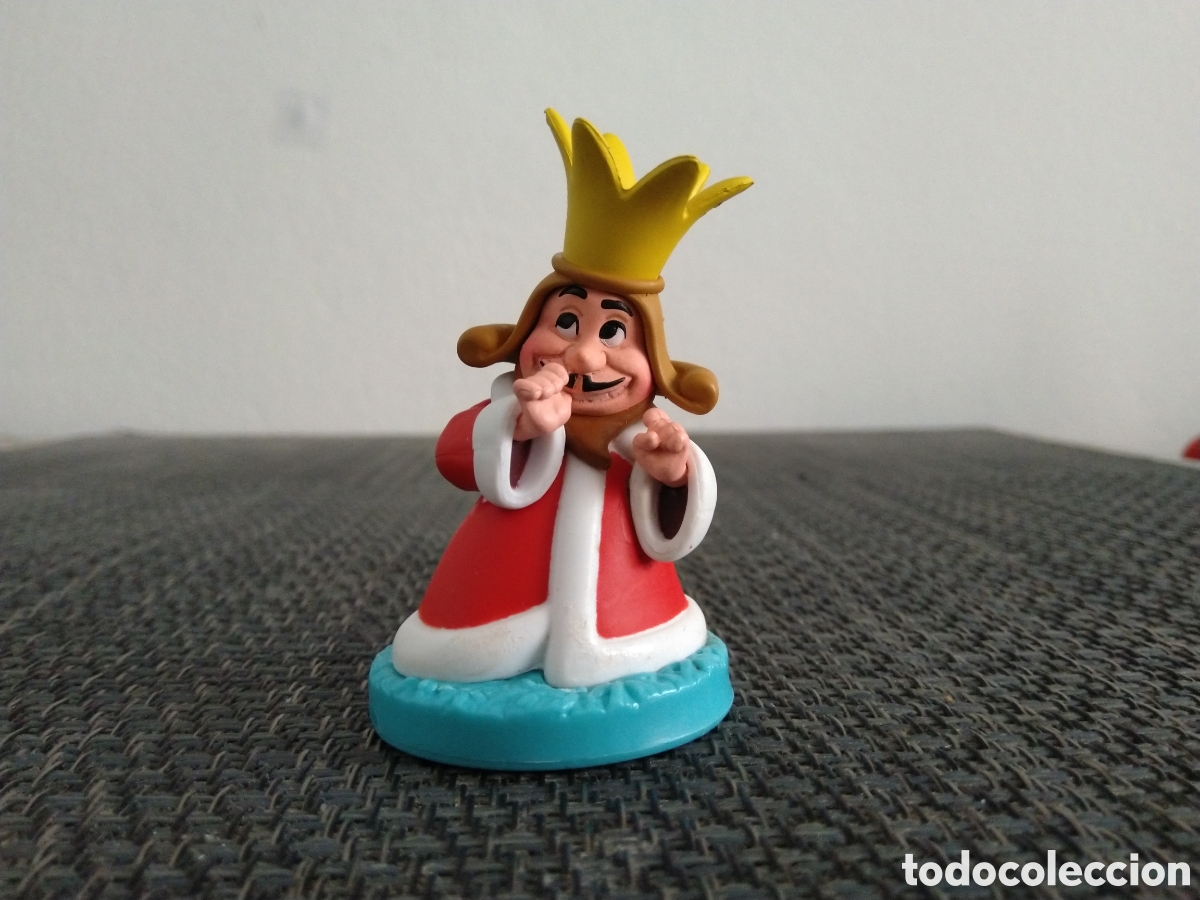 Gummi- und PVC-Figuren: FIGURA PVC REY DE CORAZONES ALICIA EN EL PAIS DE LAS MARAVILLAS WALT DISNEY ALICE IN WONDERLAND