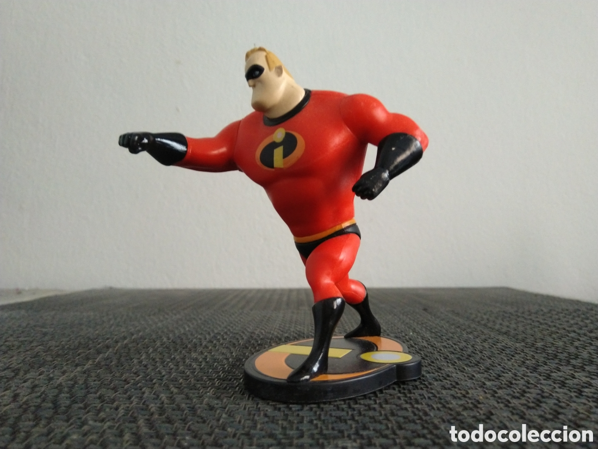 Figuras de Goma y PVC: FIGURA MR. BOB PARR LOS INCREIBLES &copy;DISNEY DIBUJOS ANIMADOS WALT DISNEY PIXAR ORIGINAL