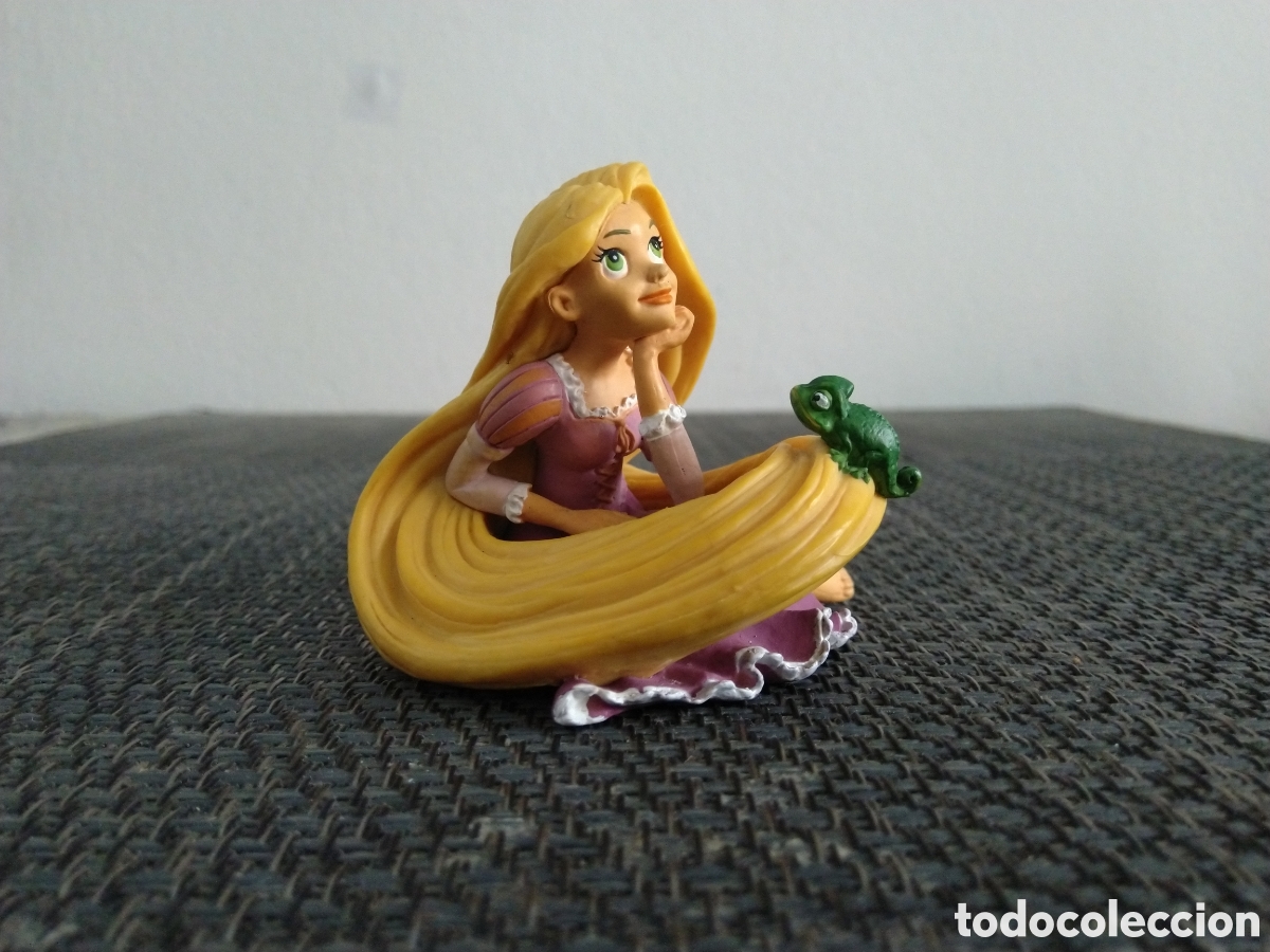 Figuras de Goma y PVC: FIGURA PVC RAPUNZEL ENREDADOS BULLY ORIGINAL WALT DISNEY PICTURES PIXAR CON PASCAL