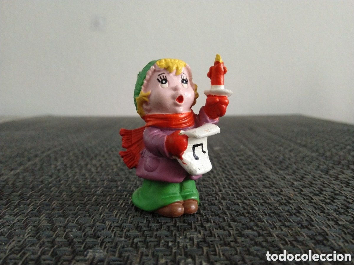 Figuras de Goma y PVC: FIGURA PVC CANTANTE VILLANCICOS NAVIDE&Ntilde;O NAVIDAD CARRITO W.BERRIE PORTUGAL DIBUJOS ANIMADOS MU&Ntilde;ECOS