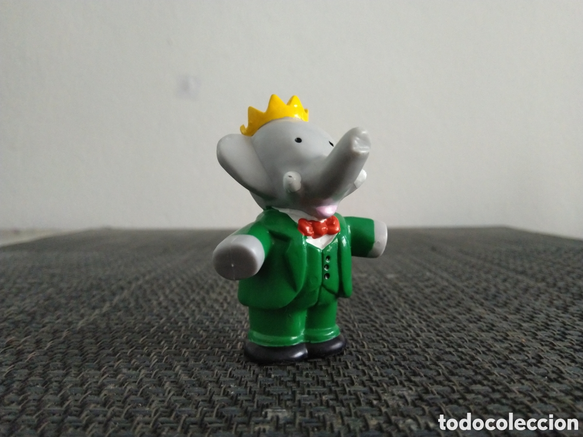 Figuras de Goma y PVC: FIGURA PVC BABAR DIBUJOS ANIMADOS ELEFANTES SERIE TV TELEVISION HIJO