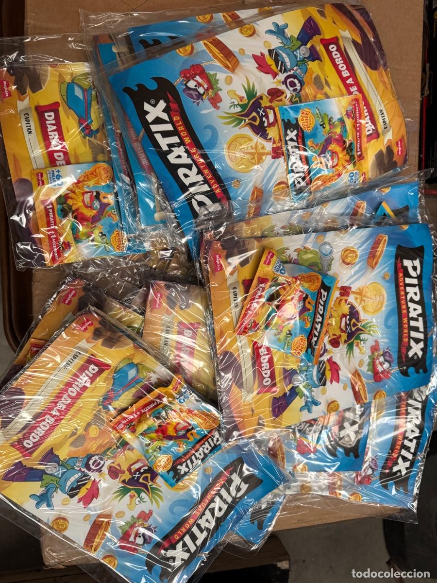 Figuras de Goma y PVC: LOTE DE 27 sobres de PIRATIX sin abrir
