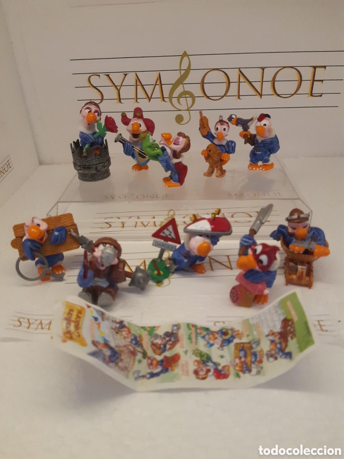 Figuras de Goma Kinder: Coleccion completa Sir C&oacute;ndor Kinder Sorpresa