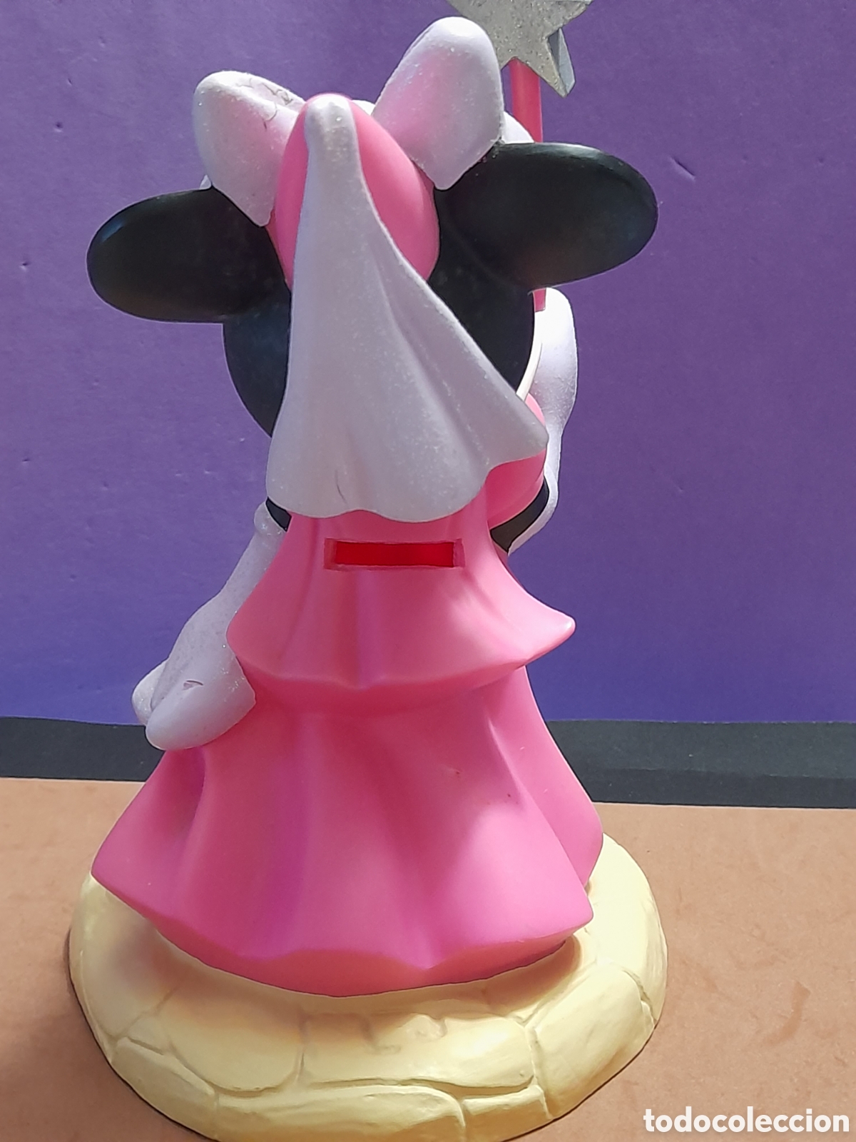 Figuras de goma y PVC: Disney, hucha Minie Mouse princesa - Foto 3