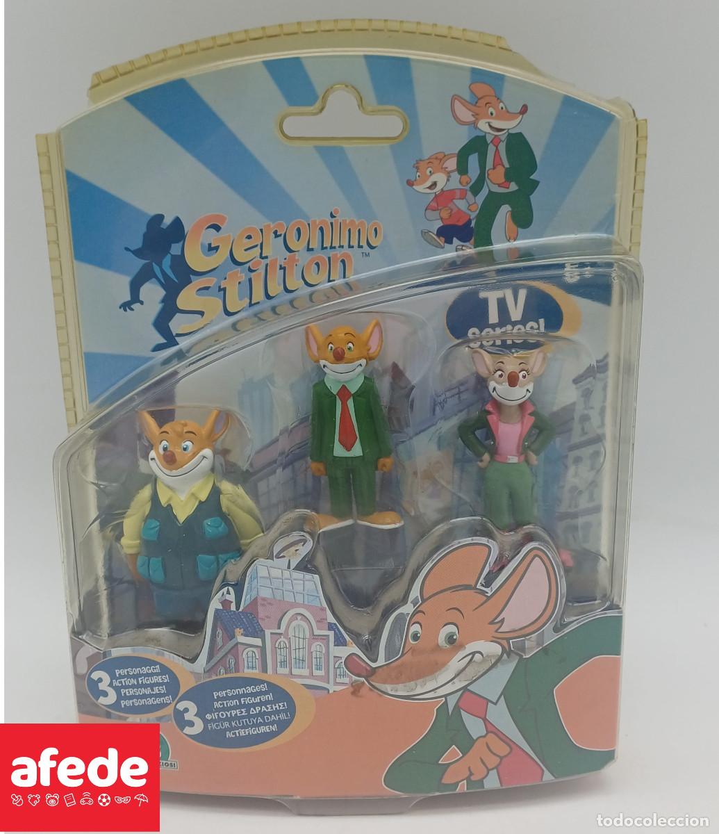 Figuras de Goma y PVC: BLISTER FIGURA GER&Oacute;NIMO STILTON