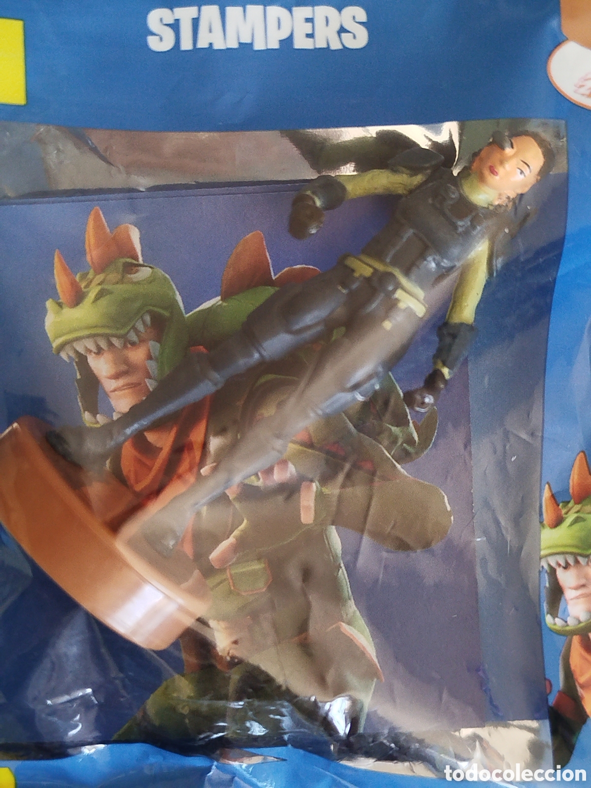 Figuras de Goma y PVC: FIGURA SELLO FORTNITE STAMPERS EPIC SOBRE NUEVO