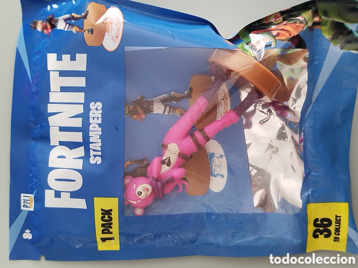 Figuras de Goma y PVC: FIGURA SELLO FORTNITE STAMPERS LEGENDARY SOBRE NUEVO