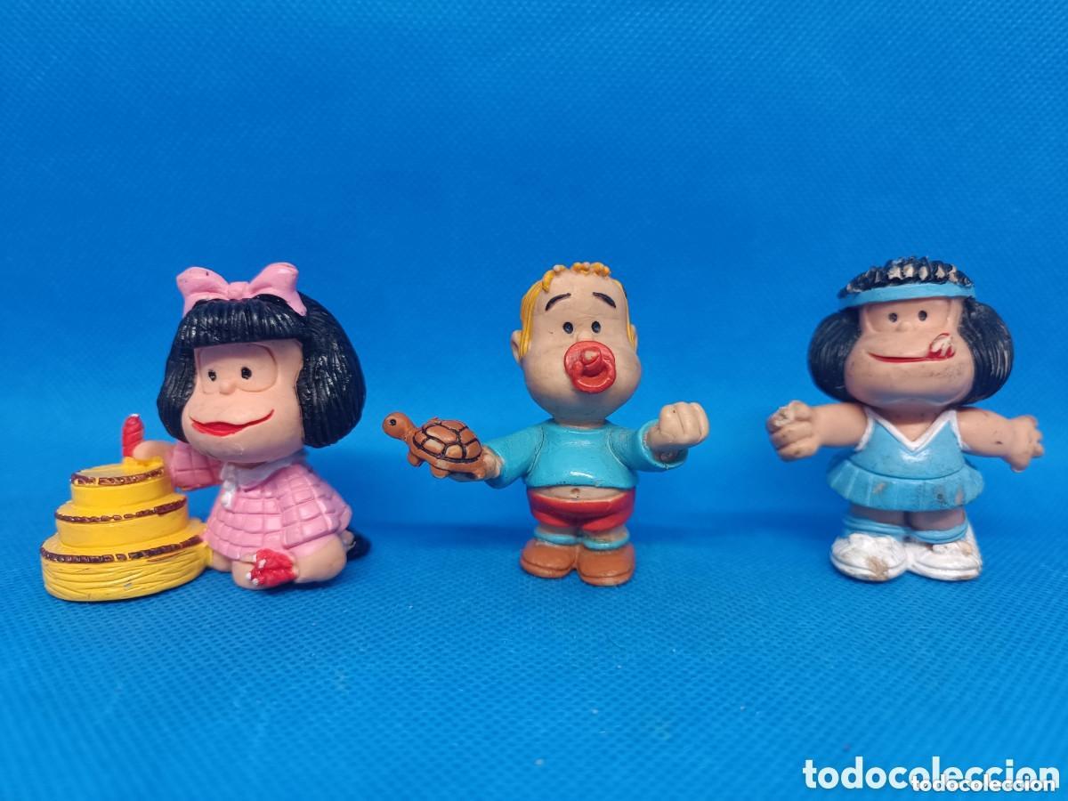 Gummi- und PVC-Figuren: Figuras PVC Mafalda Quino Comics Spain lote 3