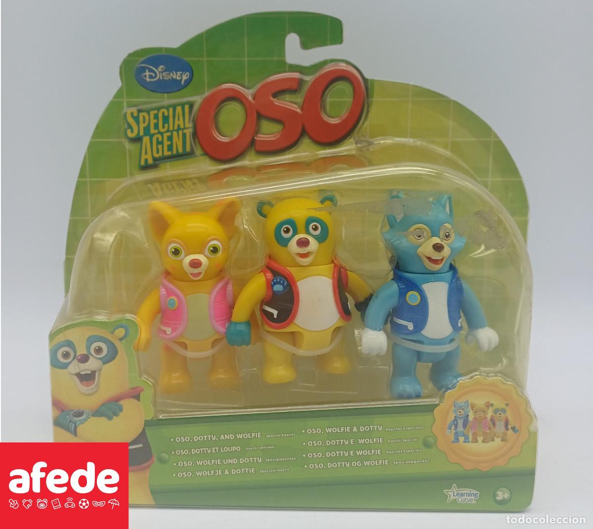Figuras de Goma y PVC: BLISTER AGENTE ESPECIAL OSO
