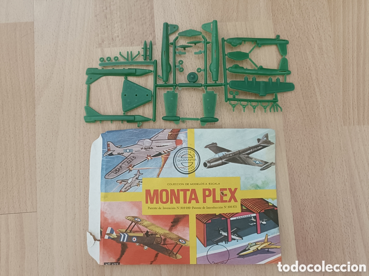 Rubber and PVC Figures: Aviones Montaplex -sobre y contenido 422 -