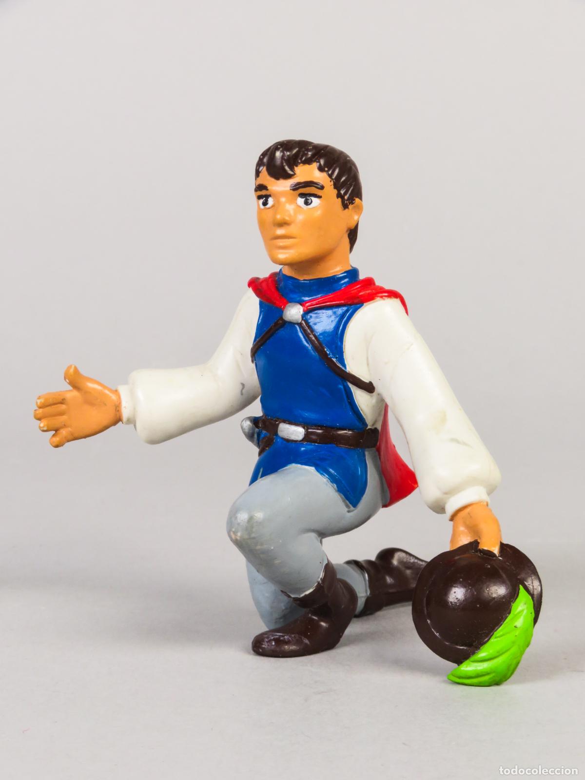 Figuras de Goma y PVC: Pr&iacute;ncipe Blancanieves y 7 enanitos PVC Comics Spain a&ntilde;os 80
