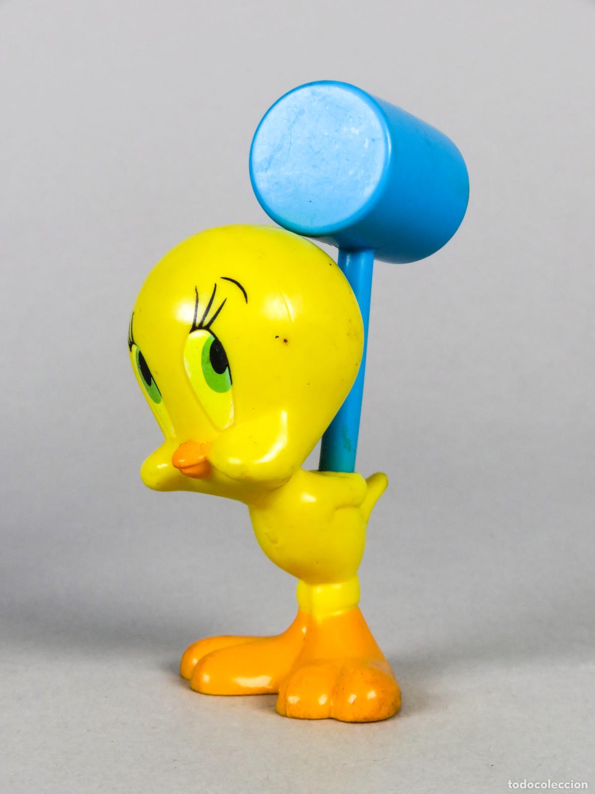 Figuras de Goma y PVC: Piol&iacute;n con mazo PVC Warner Bros 1994