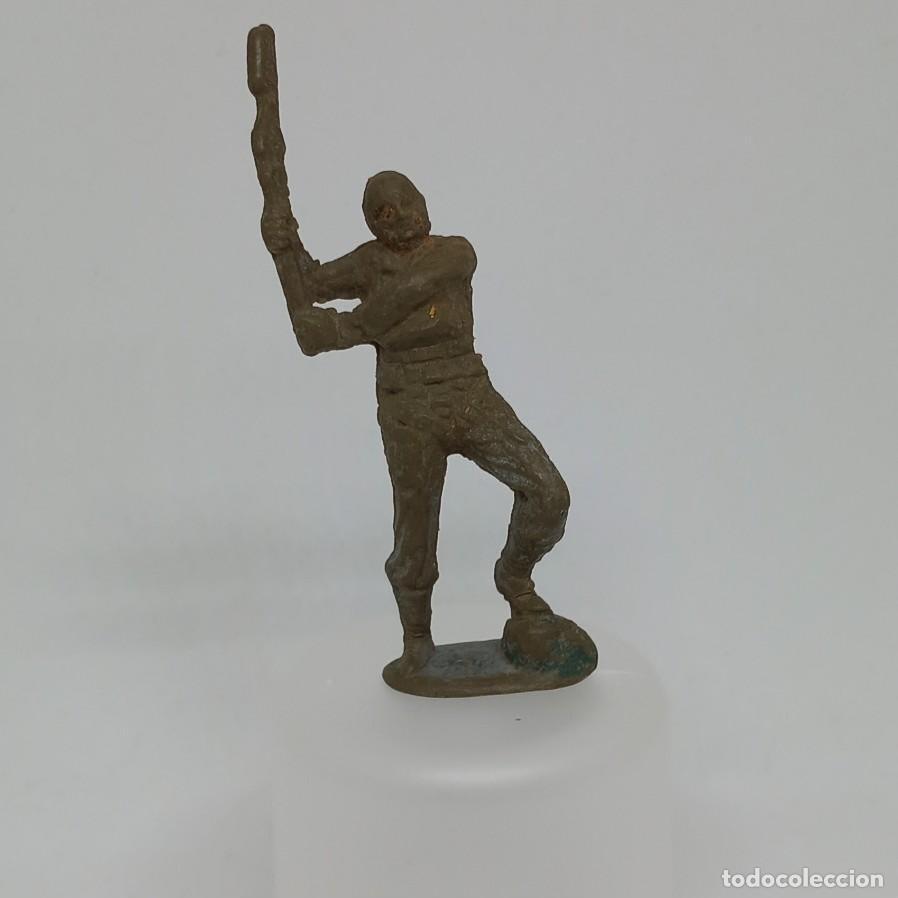 Figuras de Goma y PVC: BRUVER SOLDADO PARACAIDISTA DE GOMA REFERENCIA 164 FIGURA TIPO PECH ORIGINAL A&Ntilde;OS 50-60 PTOY
