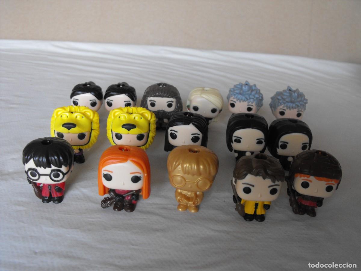 Figuras de Goma Kinder: Lote de 16 figuras de FUNKO KINDER HARRY POTTER.