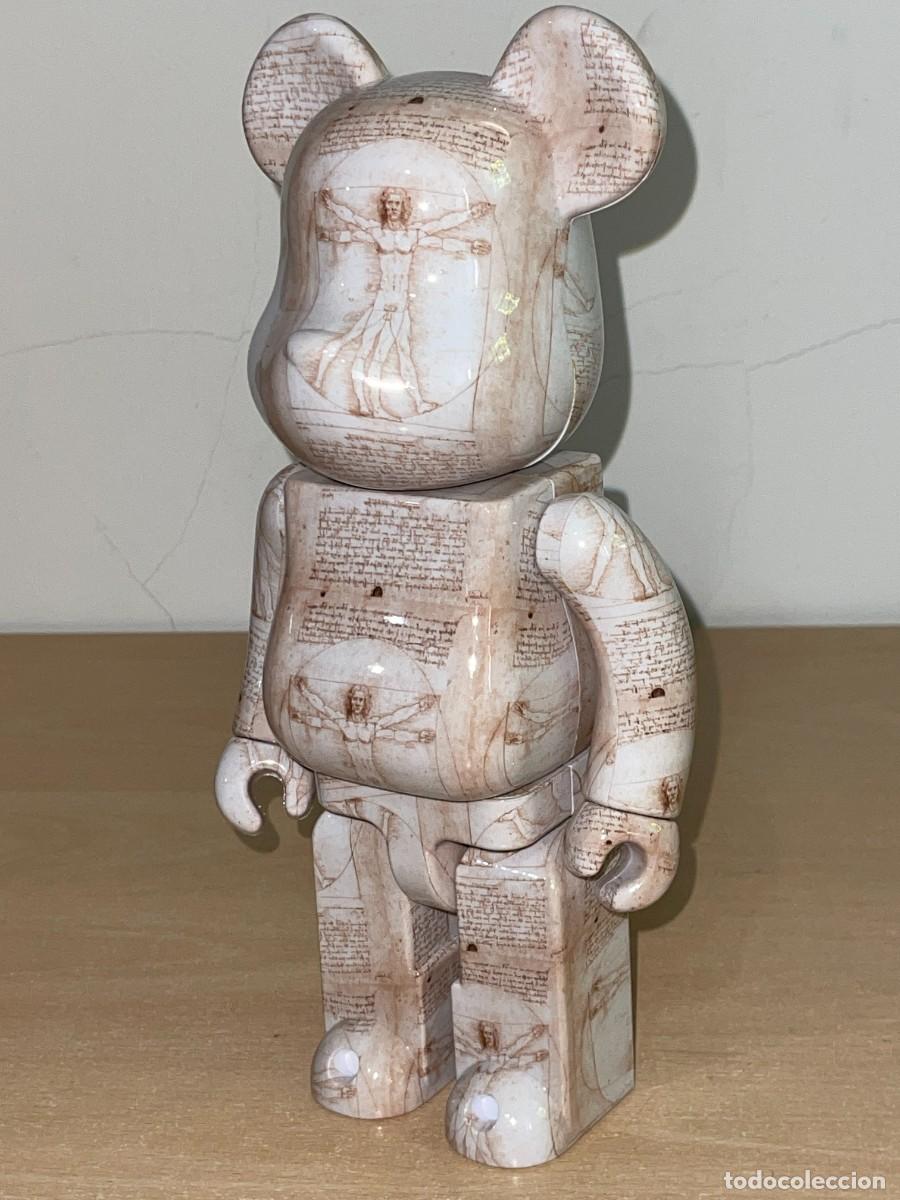 Figuras de Goma y PVC: Compartir Figura Bearbrick El Hombre de Vitruvio 400% 28 cm. Medicom Toy Leonardo Da Vinci