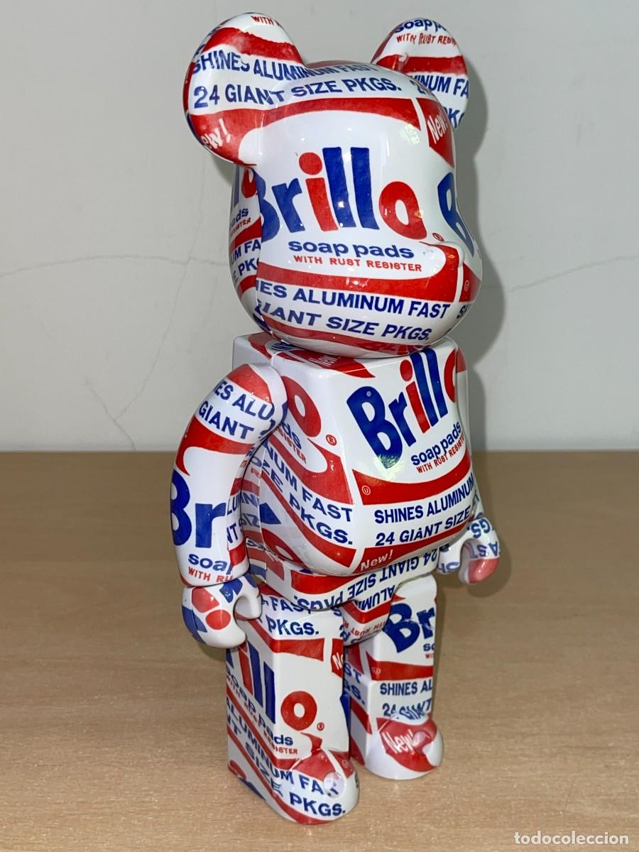 Figuras de Goma y PVC: Figura Bearbrick Andy Warhol 400% 28 cm. Medicom Toy pop art campbell's brillo