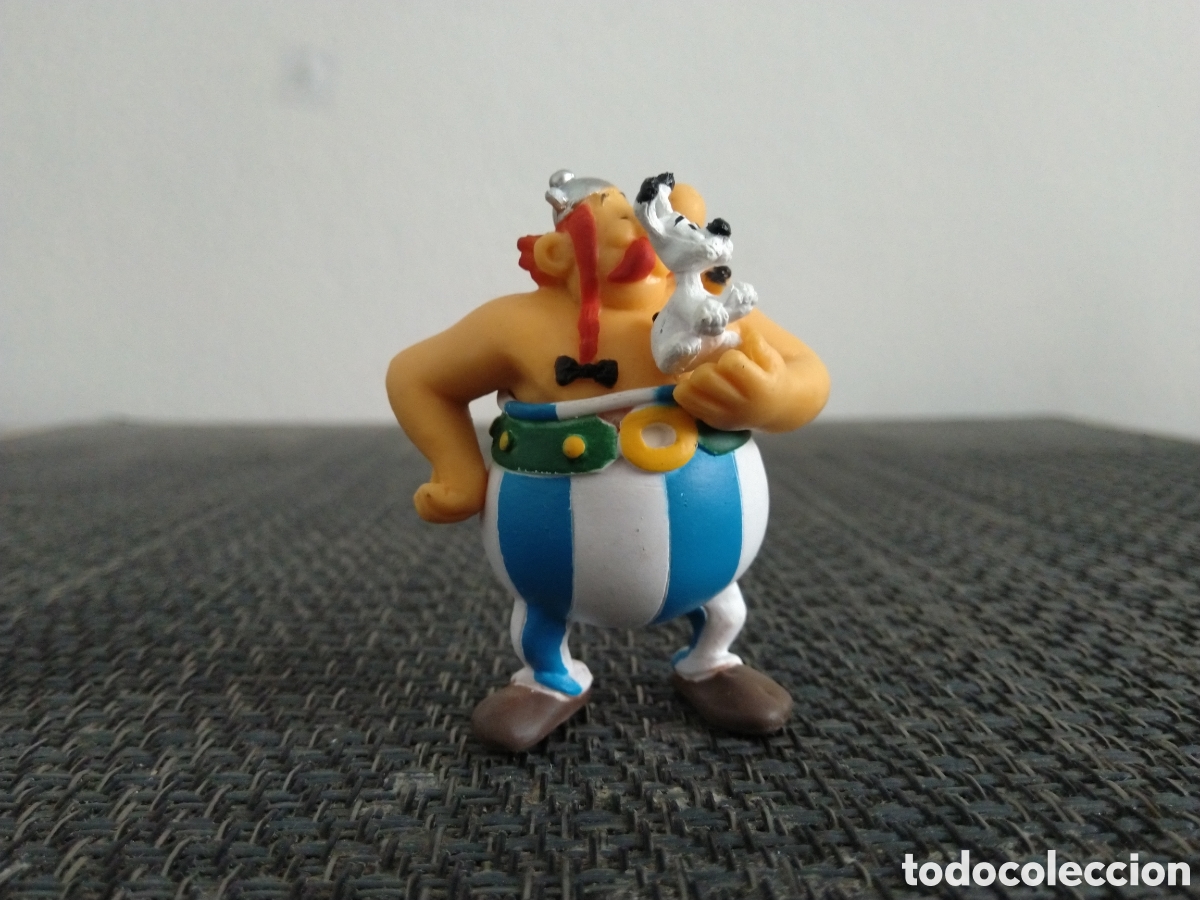 Figuras de Goma y PVC: FIGURA PVC ASTERIX Y OBELIX PLASTOY UDERZO GOSCINNY COMICS TEBEOS CON IDEAFIX 5-6CM
