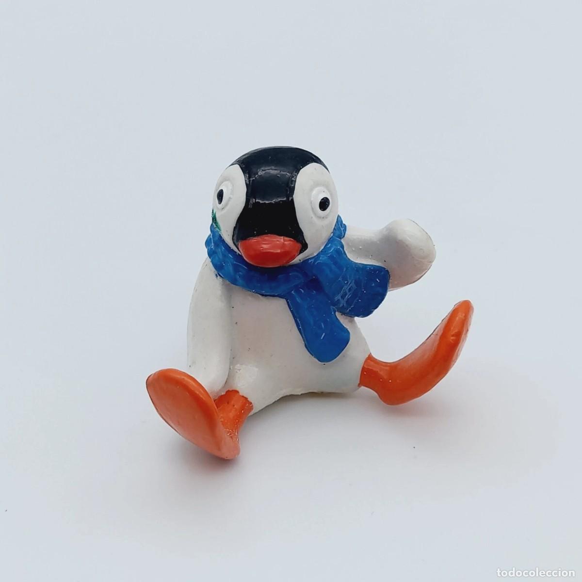 Figurines en Caoutchouc et PVC: PVC MU&Ntilde;ECO Pingu Pinga Bully litte brother ORIGINAL vintage official product 90s bullyland